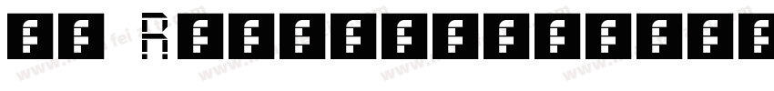 倒字 Regular字体转换